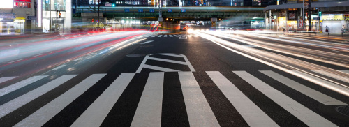 Фото Типы и преимущество автономного освещения пешеходных переходов 